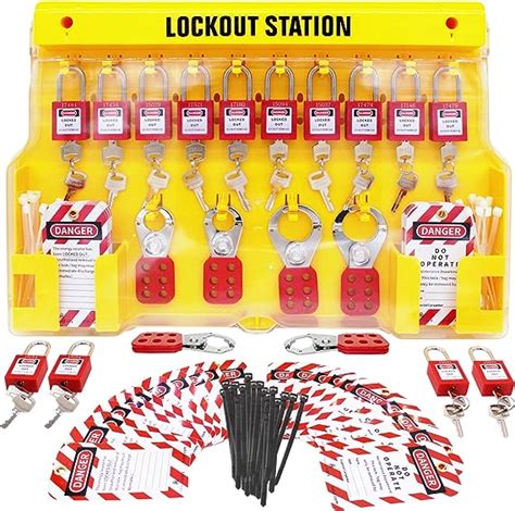 TRADESAFE Lockout Tagout Locks Set .